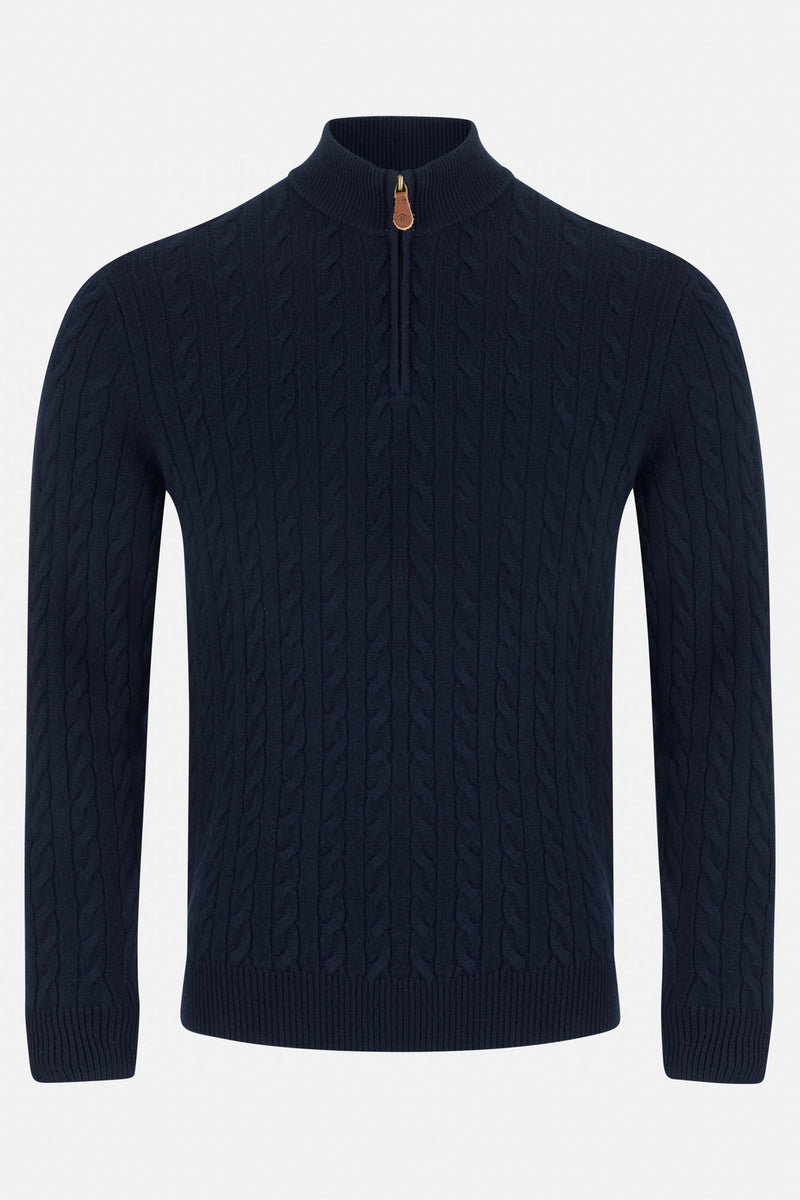Benetti Grant 1/4 Zip Knitwear
