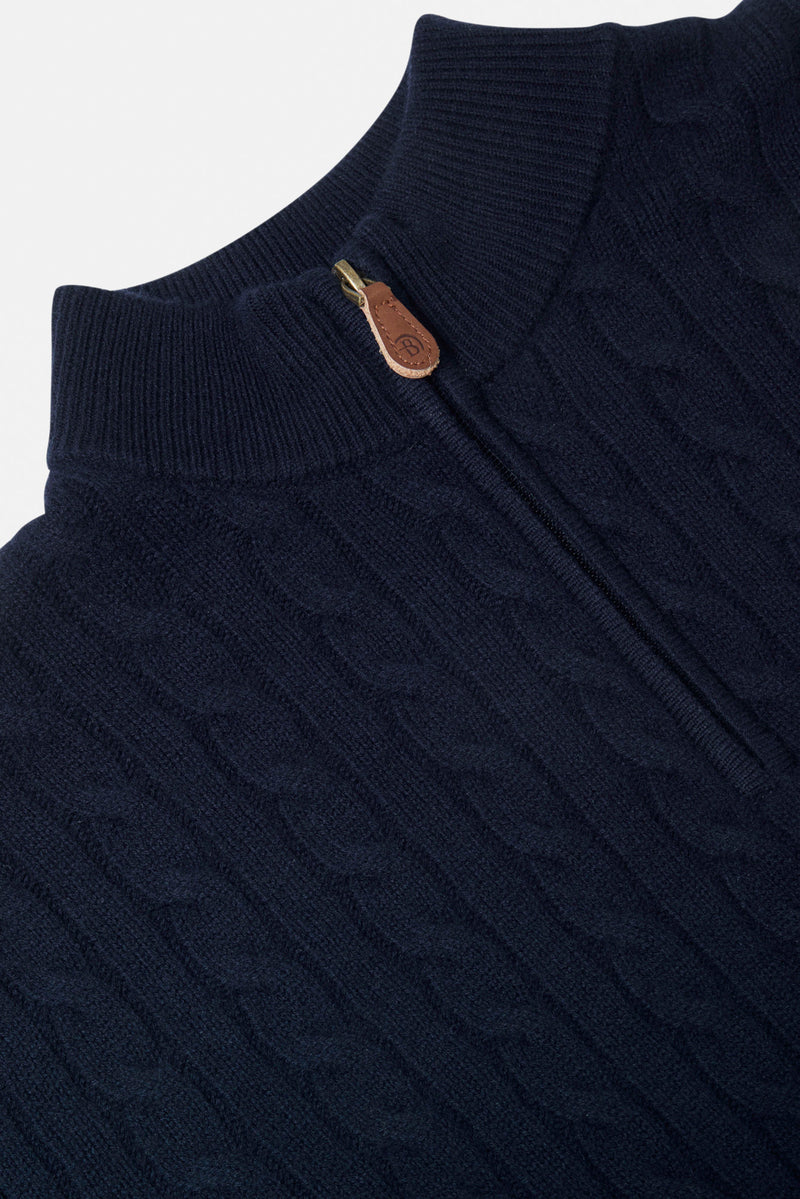 Benetti Grant 1/4 Zip Knitwear
