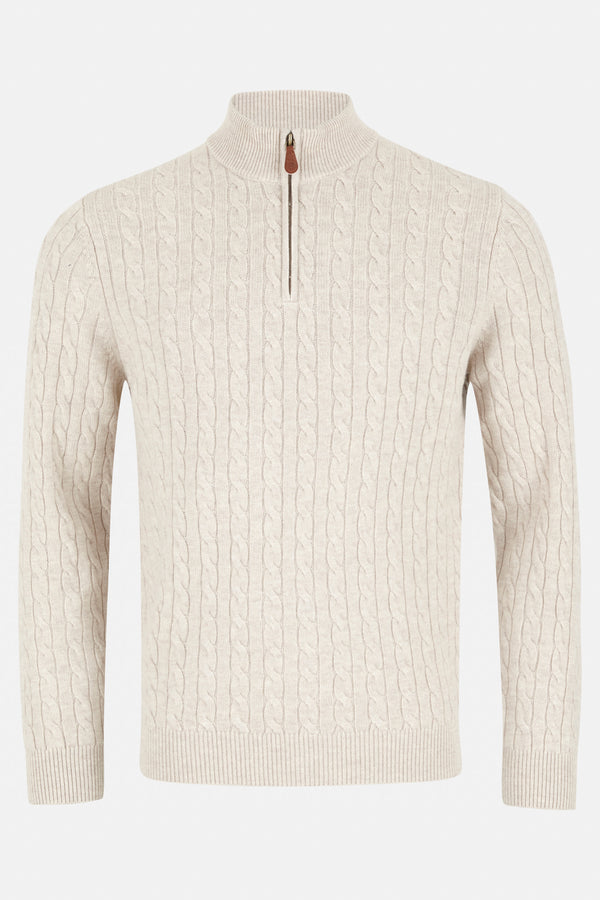 Benetti Grant 1/4 Zip Knitwear