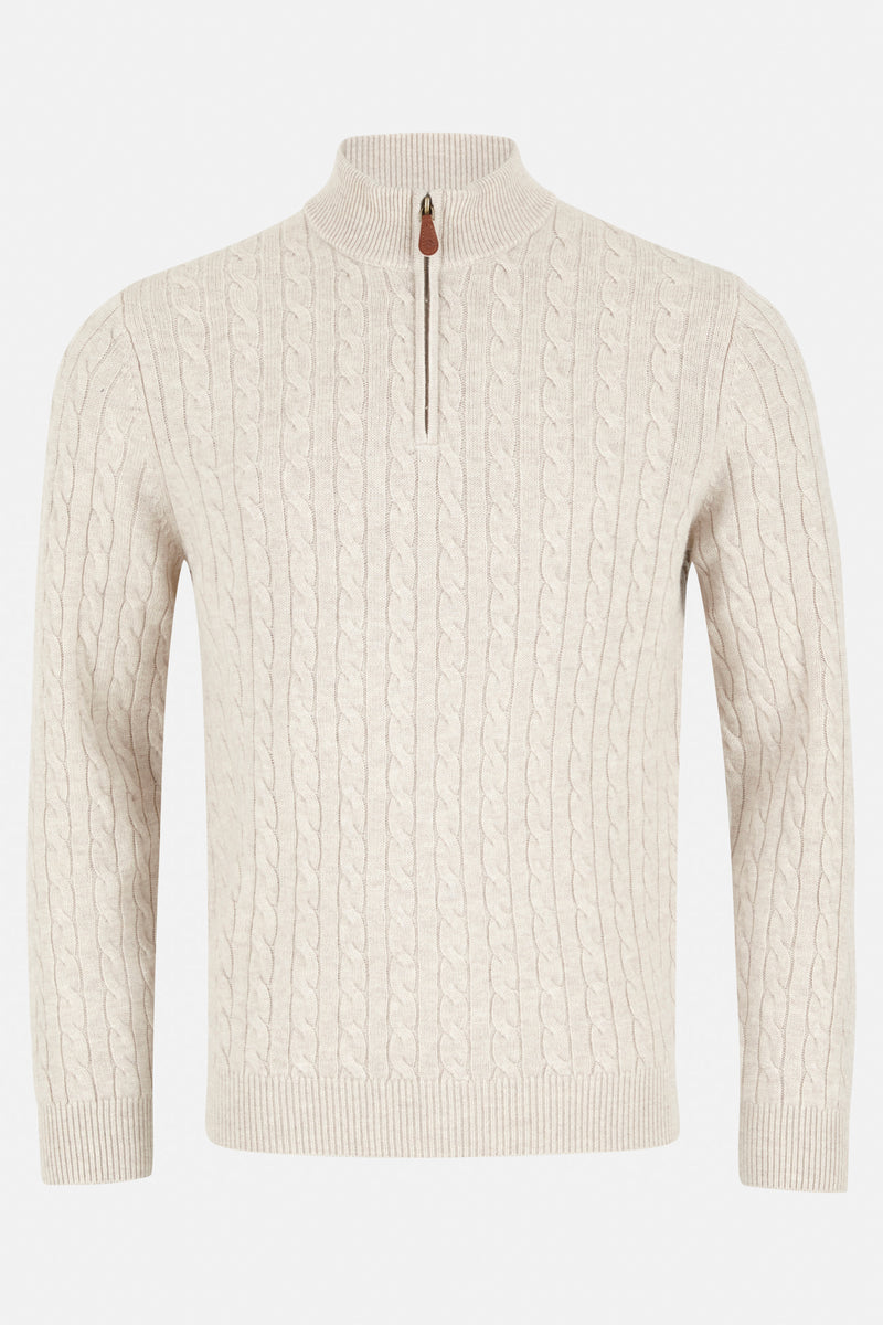 Benetti Grant 1/4 Zip Knitwear