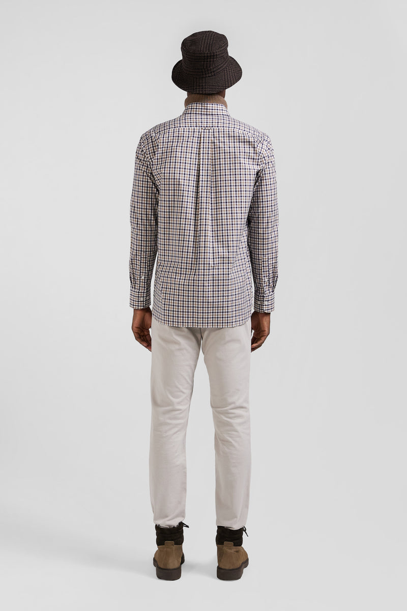 Eden Park Check Bicolore Casual Shirt