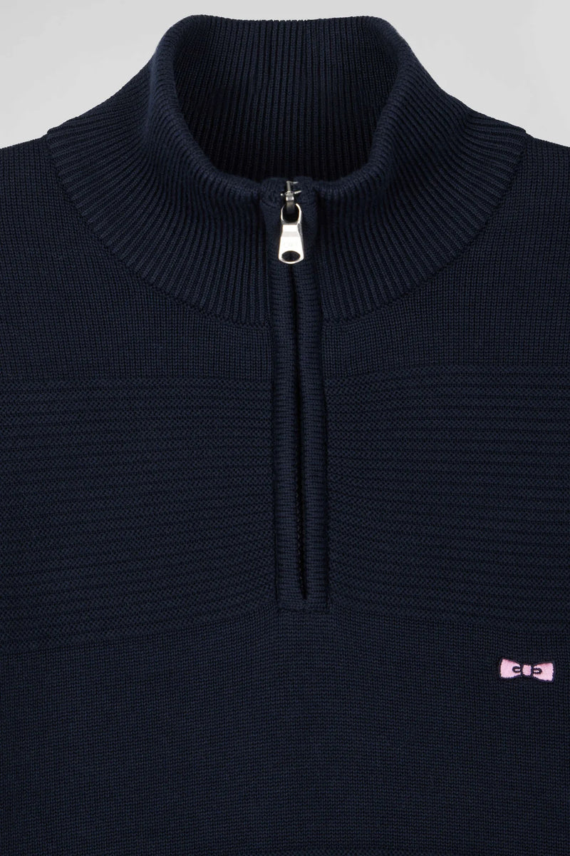 Eden Park Bright Cam 1/4 Zip Sweat