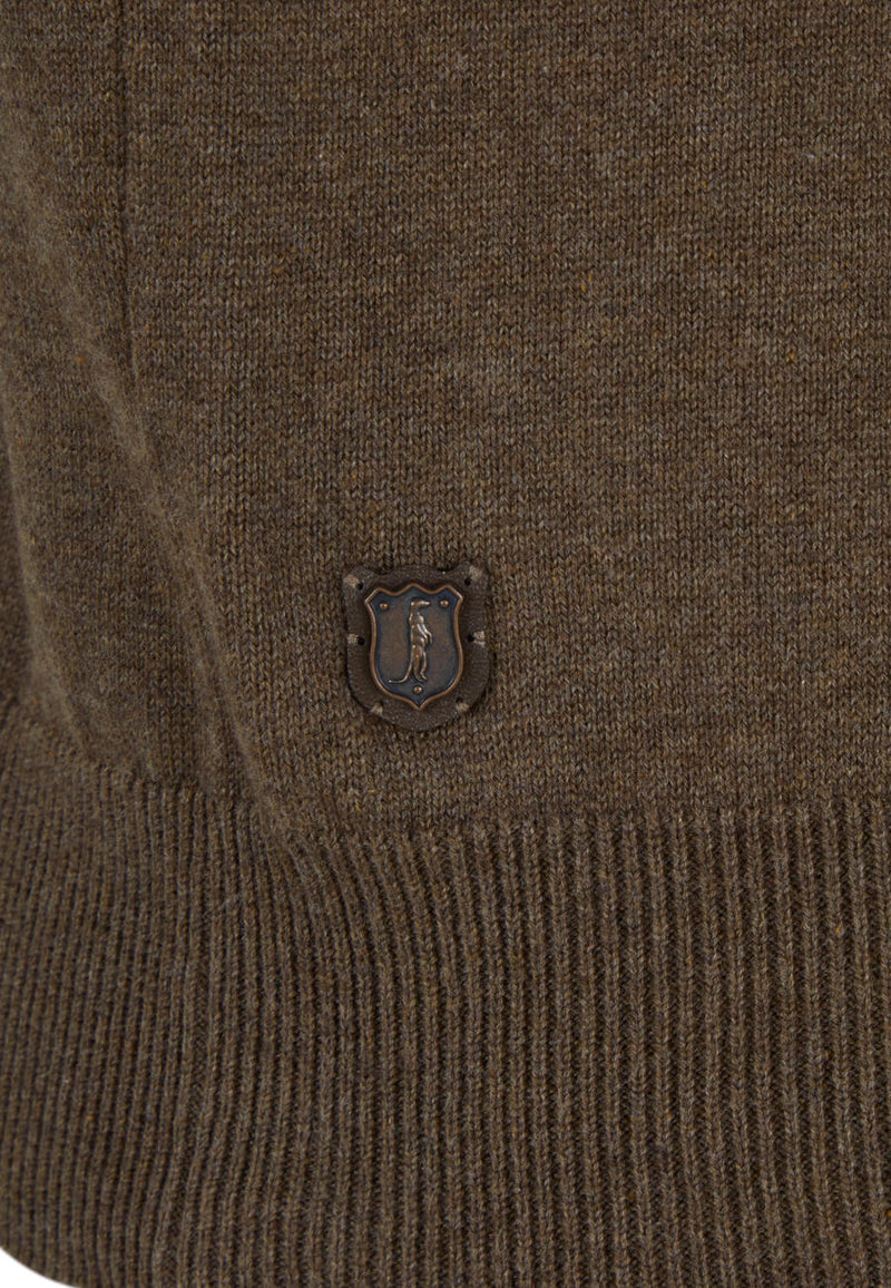 6th Sense Harry 1/4 ZIP Knit