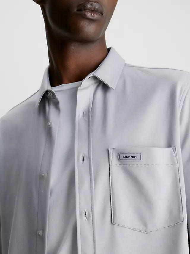 Calvin Klein Smooth Pocket Slim Shirt