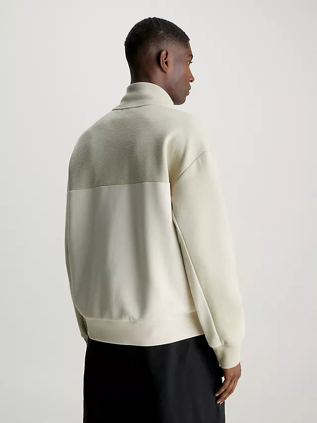 Calvin Klein Textured Debossed 1/4 Zip
