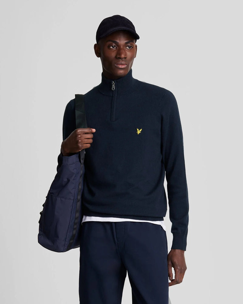 Lyle & Scott Merino Wool 1/4 Zip