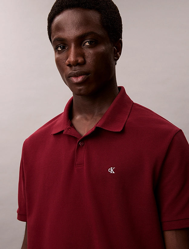 Calvin Klein Jeans Monogram Pique Polo