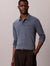 Calvin Klein LS Slim Supima Logo Polo