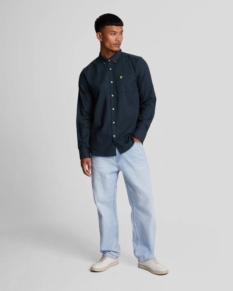 Lyle & Scott Plain Flannel Shirt