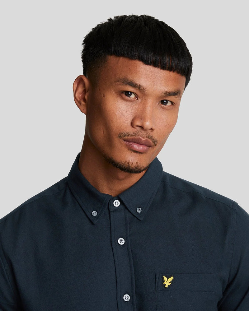 Lyle & Scott Plain Flannel Shirt