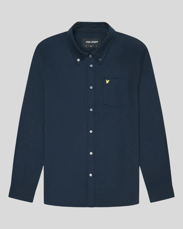 Lyle & Scott Plain Flannel Shirt