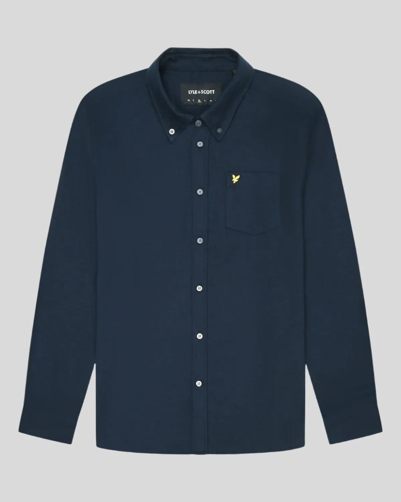 Lyle & Scott Plain Flannel Shirt