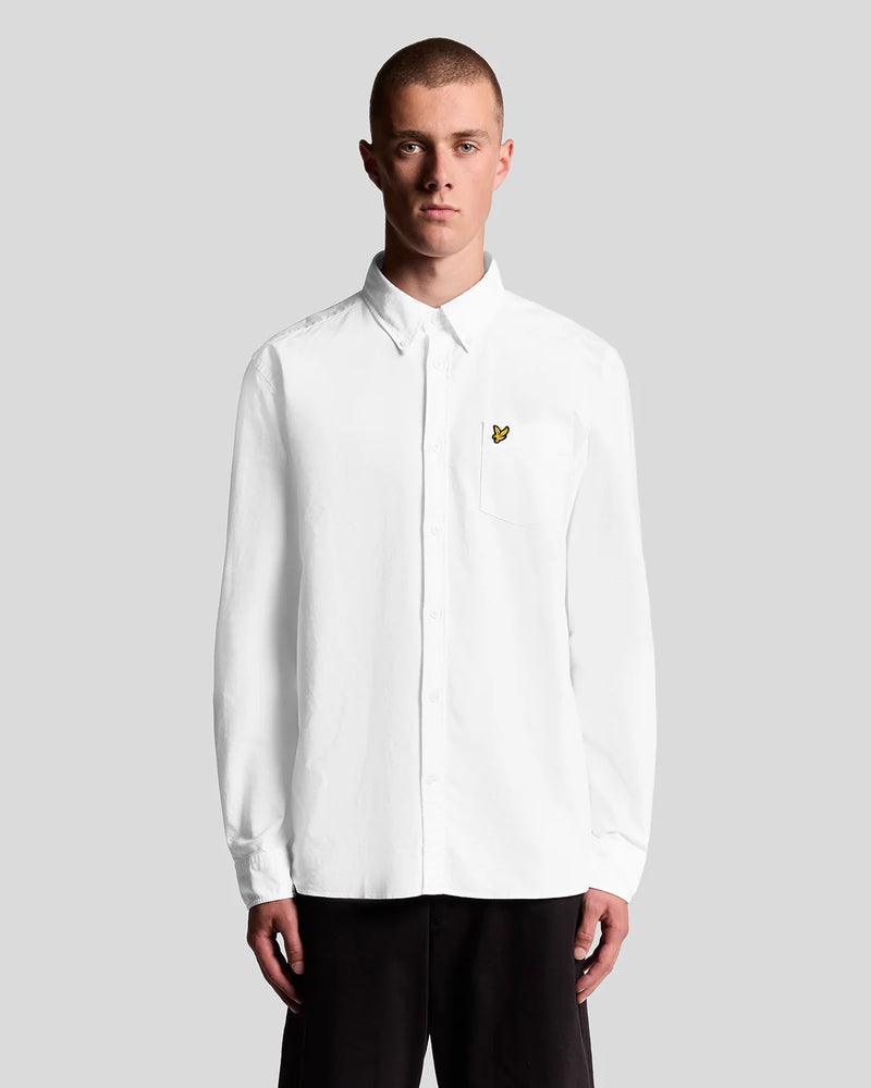 Lyle & Scott Plain Oxford L/S Shirt