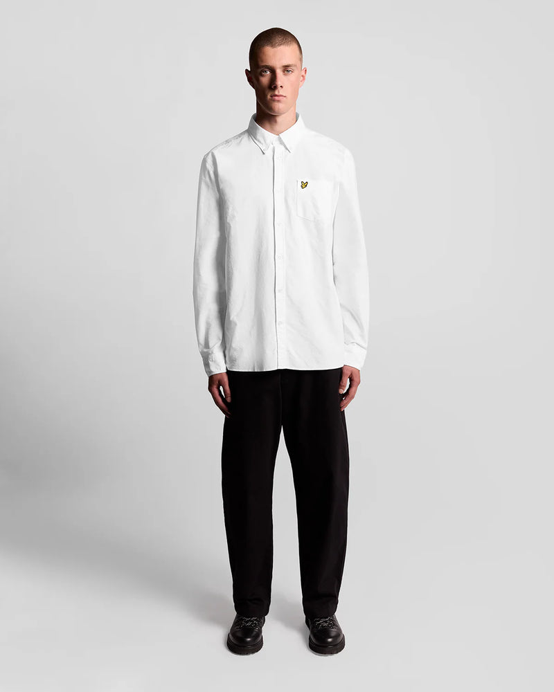 Lyle & Scott Plain Oxford L/S Shirt
