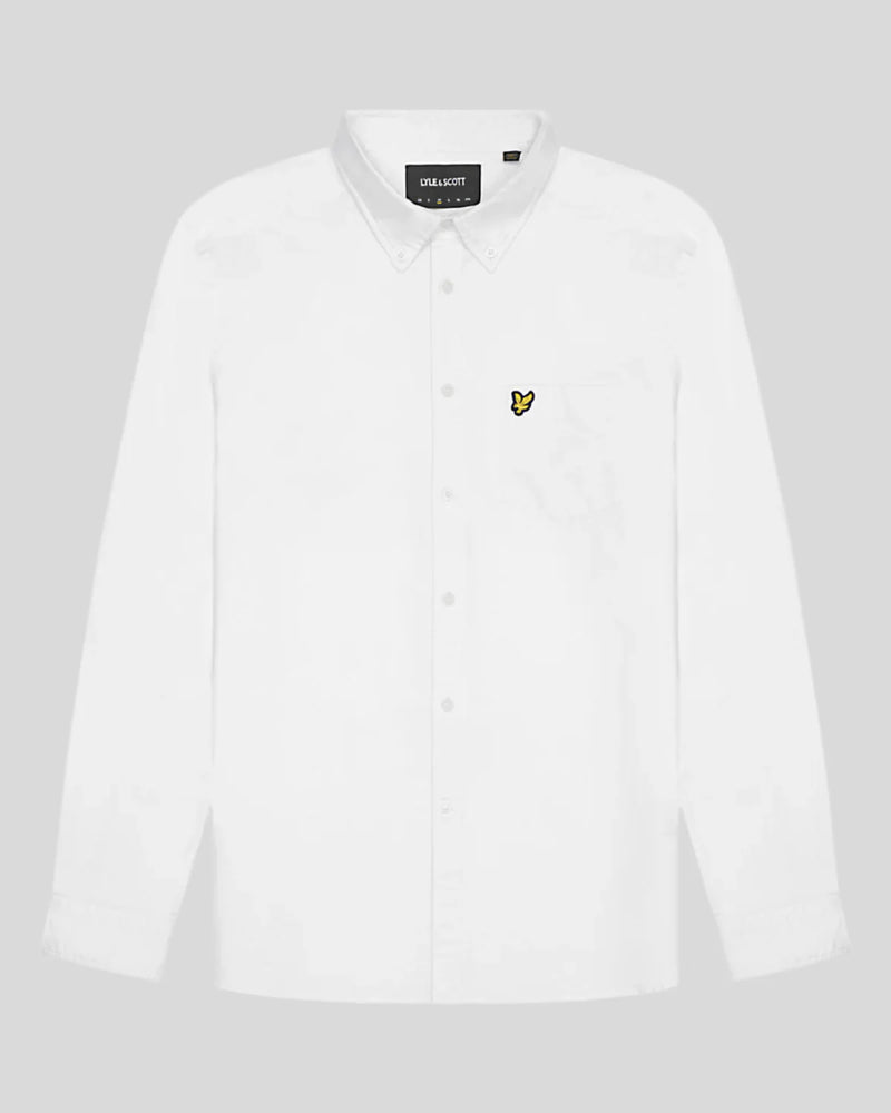 Lyle & Scott Plain Oxford L/S Shirt
