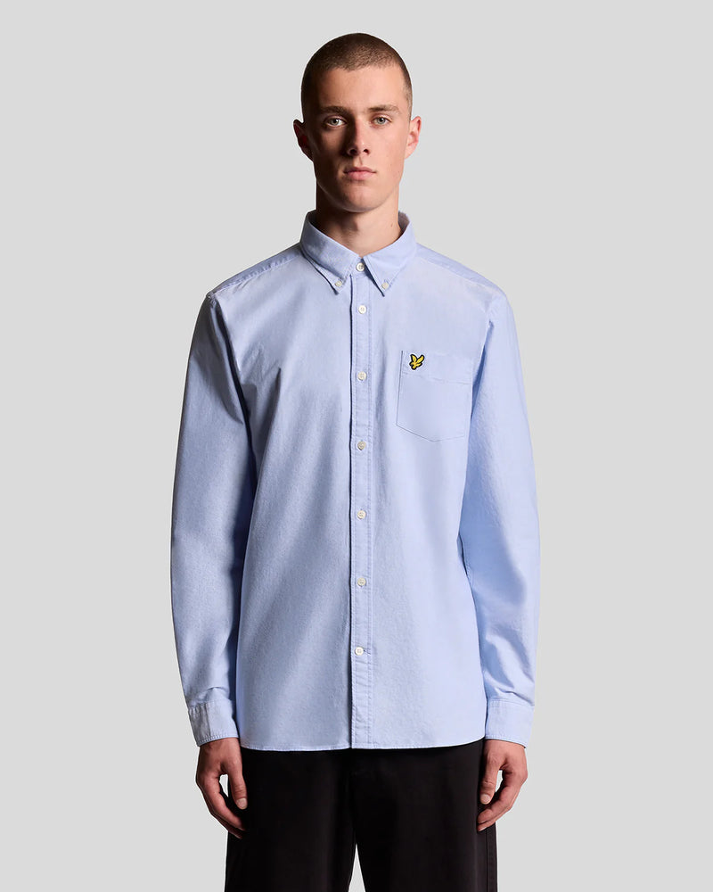 Lyle & Scott Plain Oxford L/S Shirt