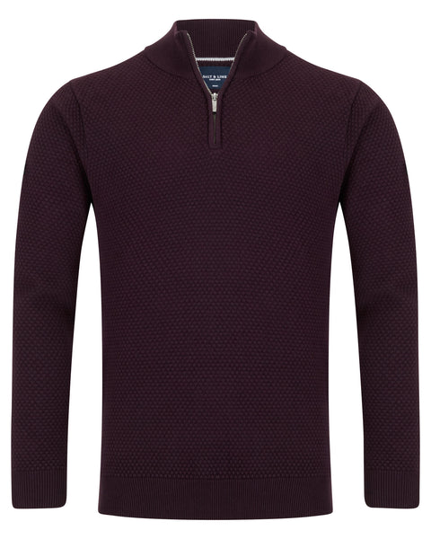 Salt & Lime Luke 1/4 Zip Knit