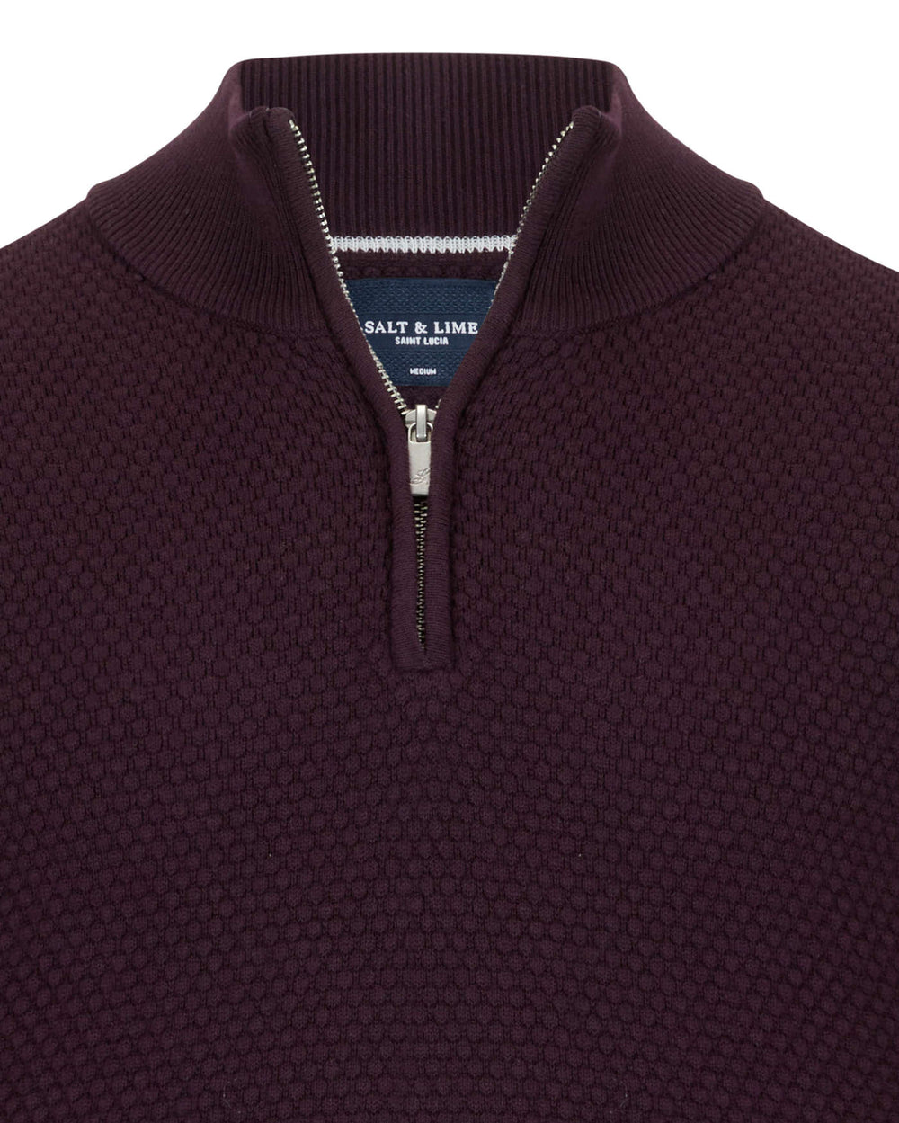 Salt & Lime Luke 1/4 Zip Knit
