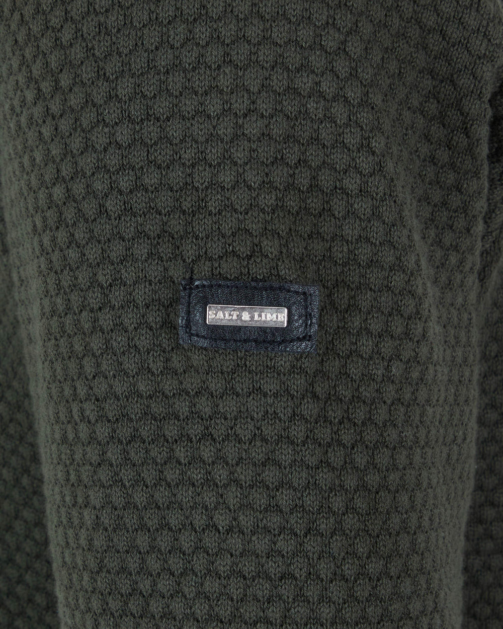 Salt & Lime Luke 1/4 Zip Knit