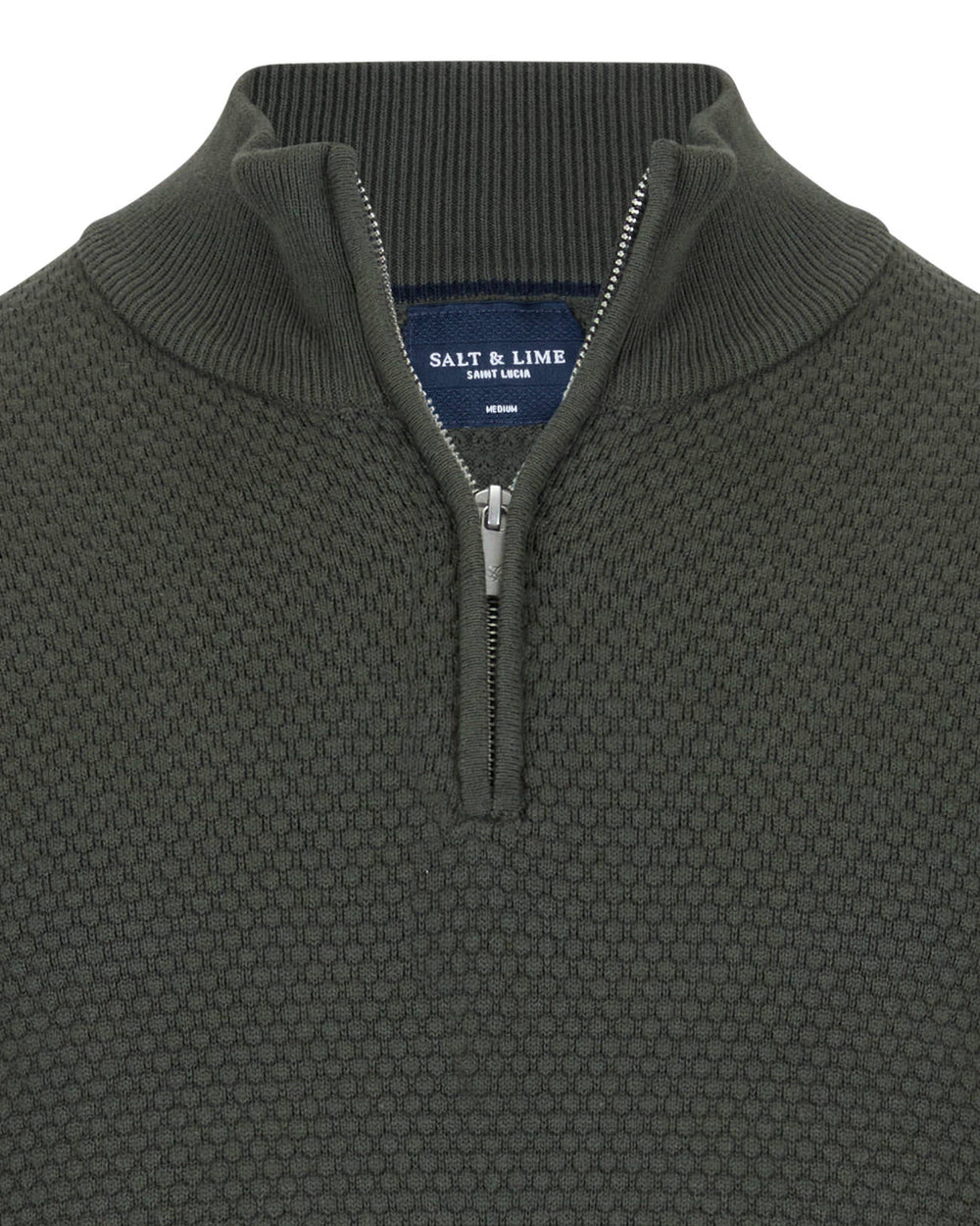 Salt & Lime Luke 1/4 Zip Knit