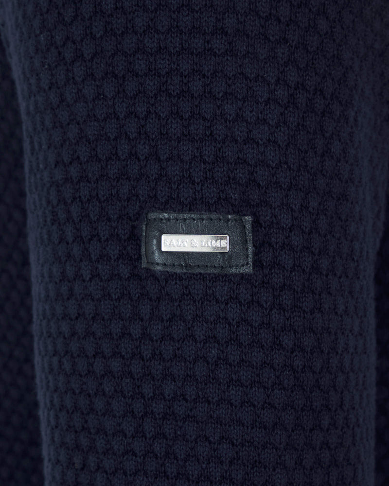 Salt & Lime Luke 1/4 Zip Knit