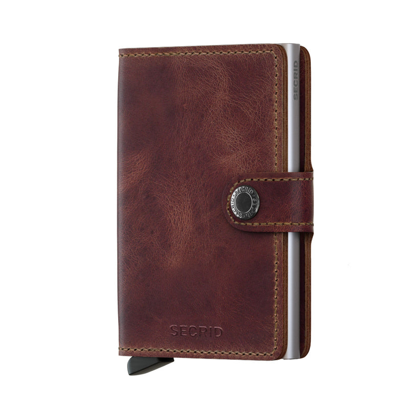 Secrid Miniwallet Brown Vintage