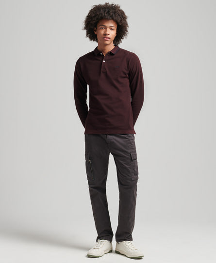 Superdry Tipped L/S Polo