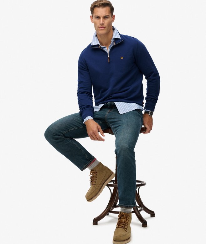 Superdry Preppy Co Half Zip