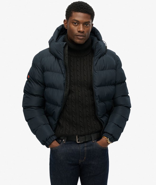 Superdry Hooded Sports Puffer Jacket