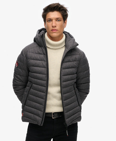 Superdry HD Tweed Fuji Padded Jacket