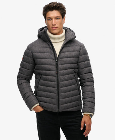 Superdry HD Tweed Fuji Padded Jacket