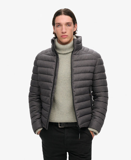 Superdry Tweed Fuji Padded Jacket