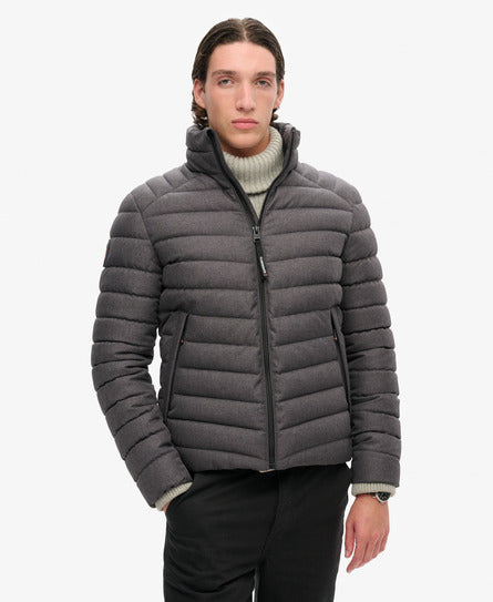 Superdry Tweed Fuji Padded Jacket