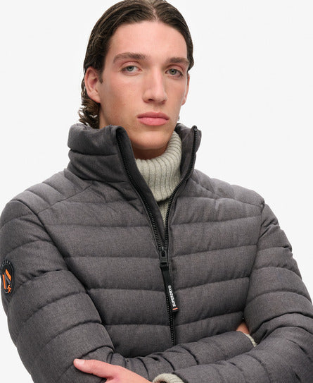 Superdry Tweed Fuji Padded Jacket