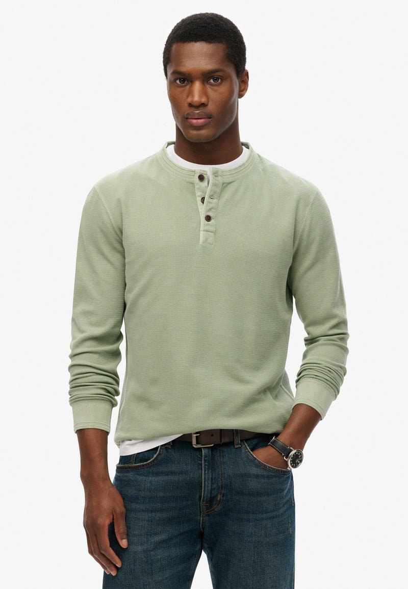 Superdry Grandad L/S Top