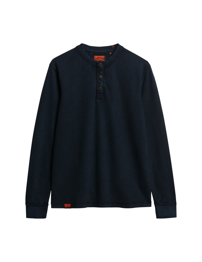 Superdry Vintage Textured Grandad Top