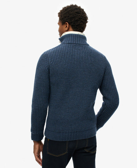 Superdry Jacob Cable Knit 1/2 Zip