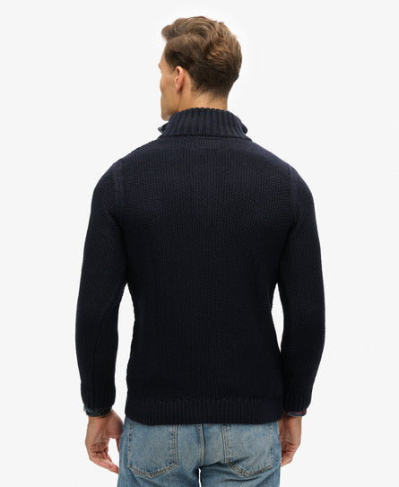 Superdry Jacob Cable Knit 1/2 Zip