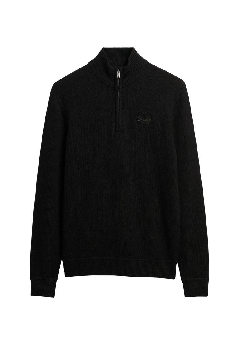 Superdry Essential EMB Knit 1/2 Zip