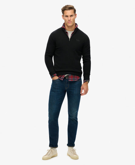 Superdry Essential EMB Knit 1/2 Zip