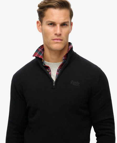 Superdry Essential EMB Knit 1/2 Zip