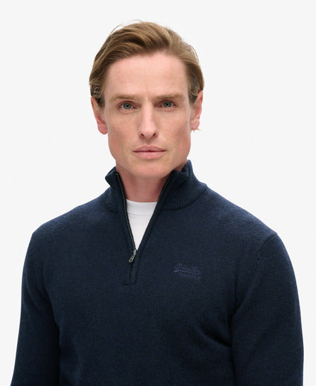 Superdry Essential EMB Knit 1/2 Zip