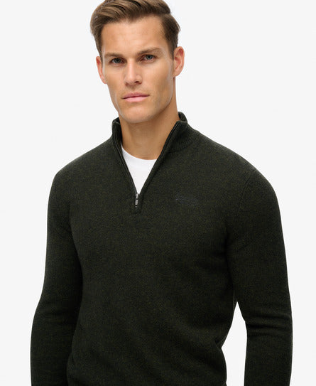 Superdry Essential EMB Knit 1/2 Zip