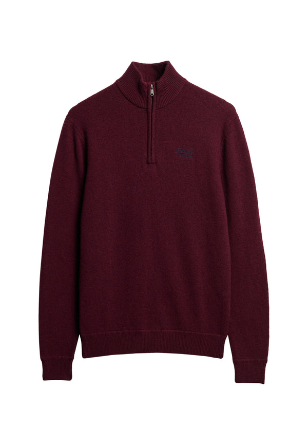 Superdry Essential EMB Knit 1/2 Zip