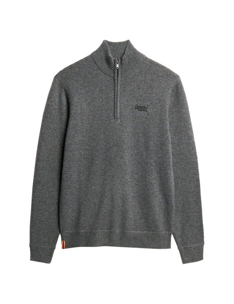 Superdry Essential EMB Knit 1/2 Zip