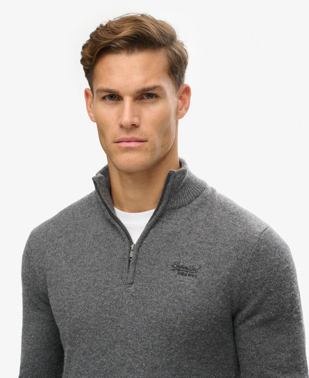 Superdry Essential EMB Knit 1/2 Zip