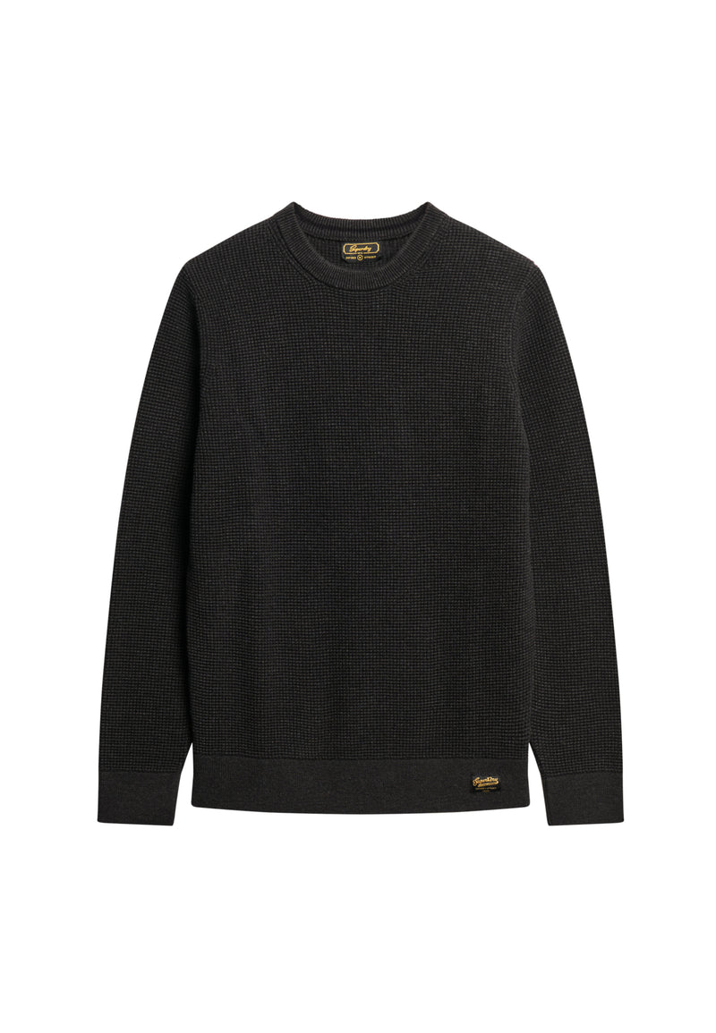 Superdry Textured Crew Knit Jumper