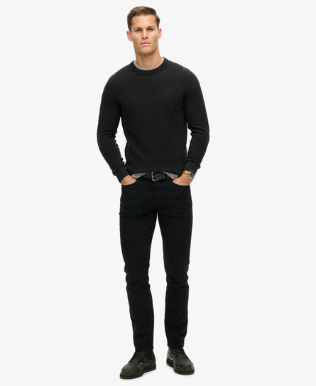 Superdry Textured Crew Knit Jumper