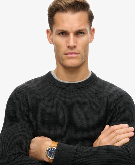 Superdry Textured Crew Knit Jumper