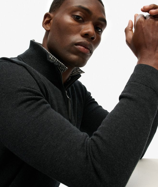 Superdry Essential Cotton 1/2 Zip